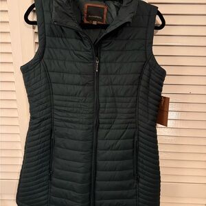 Weatherproof Green Quilted Puffer Vest